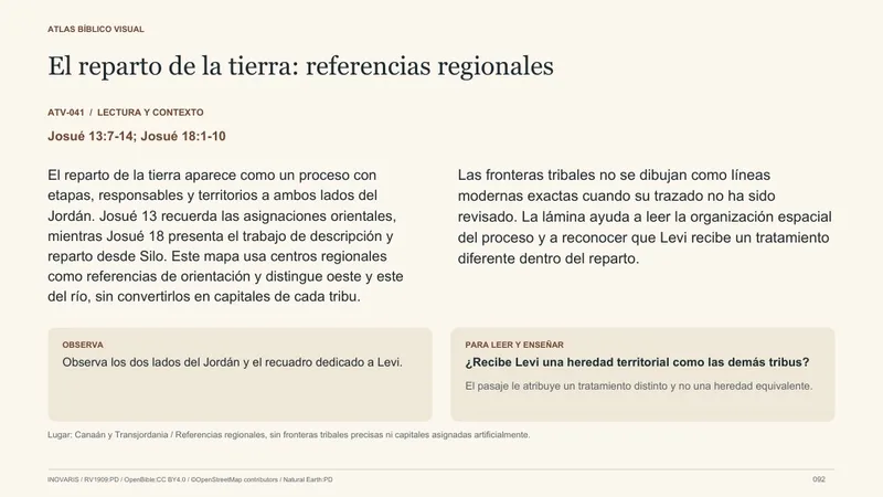 El reparto de la tierra: lectura y contexto