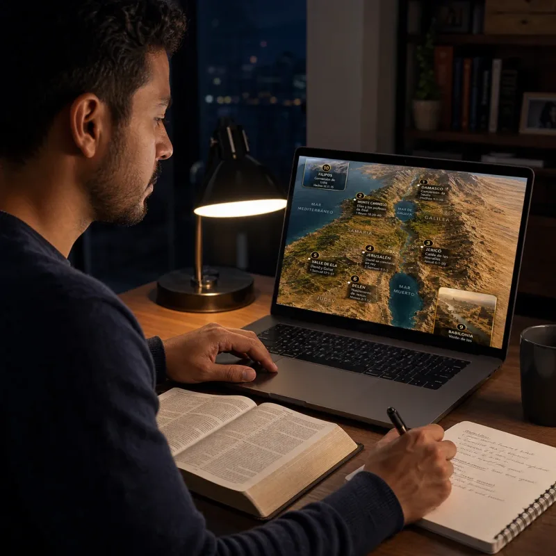 Estudio personal en la computadora